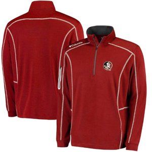 Columbia Golf Florida State Seminoles Men's 1/2 Zip Pullover